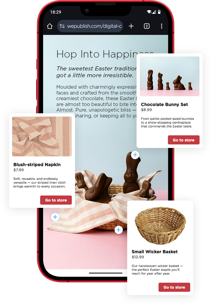 WePublish digital catalog